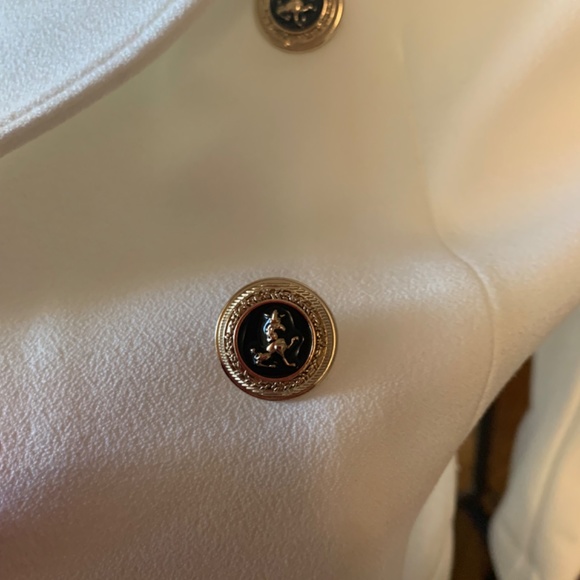 ~sold~ NWOT Zara | White Tailored Blazer - Picture 7 of 8